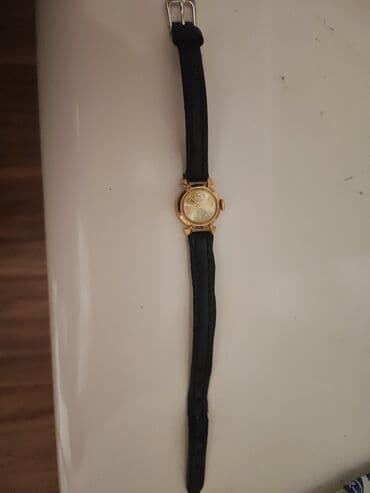 curren saatlari: İşlənmiş, Qol saatı, Chayka, rəng - Qızılı — 2