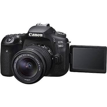Canon EOS 90D DSLR fotoaparat + EF-S 18-55mm f/3.5-5.6 IS STM obyektiv lalafo.az -da Canon EOS 90D DSLR fotoaparat + EF-S 18-55mm f/3.5-5.6 IS STM obyektiv
