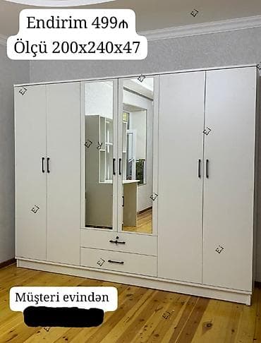 qapi sifarisi: 6 qapılı dolab Yep yeni model 499 azn rəng seçimi var çatdırılma var — 1