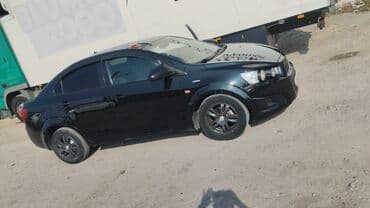 turbo az vilis: Chevrolet Aveo sedan – qara rəng, 4 qapı, AZ nömrə nişanı 99-RJ-541 — 2