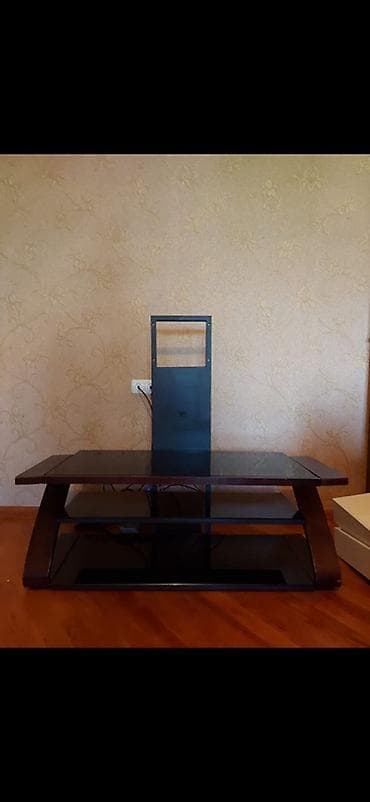 akustik panel: İşlənmiş, Düz TV altlığı, Polkalı, Şüşəli — 2