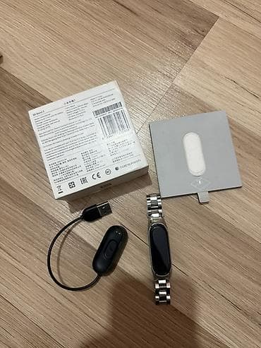 Бытовая техника: Смарт браслеты, Xiaomi, цвет - Серебристый — 2