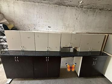 Mətbəx mebeli dəsti – təzə - Ölçü: 303 sm (ümumi uzunluq) - Üst hissə