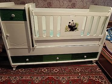 Oğlan və qız üçün, İşlənmiş, Dördbucaq, Beşik, Matras ilə, Yellənmə mexanizm ilə lalafo.az -da Oğlan və qız üçün, İşlənmiş, Dördbucaq, Beşik, Matras ilə, Yellənmə mexanizm ilə
