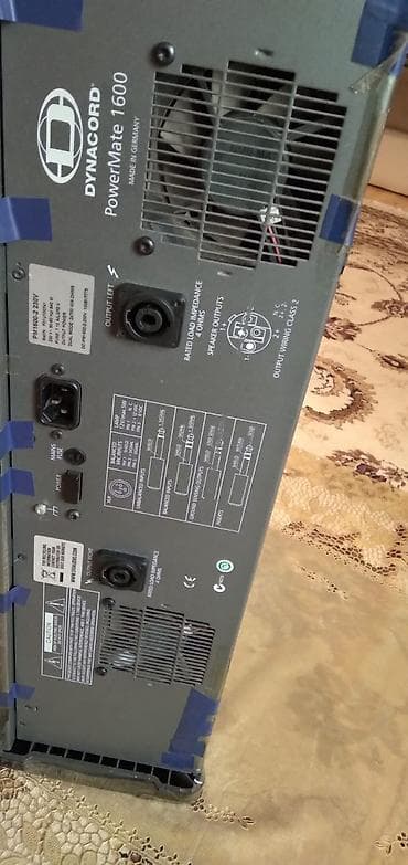dj controller az: Orijinal dynacord 1600-2, Made in Germaniytəmirdə olmayıb — 10