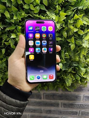 IPhone 14 Pro Max, 128 GB, Deep Purple, Zəmanət, Simsiz şarj, Face ID — 2