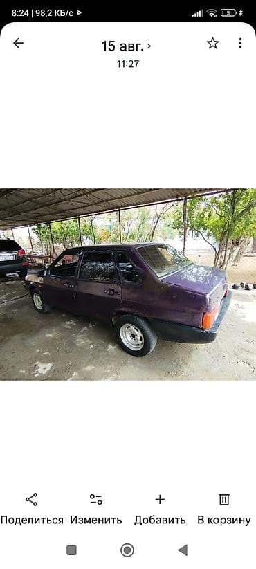 bmw e 39: VAZ (LADA) Samara: 1.5 l | 1997 il 350 km Sedan — 6