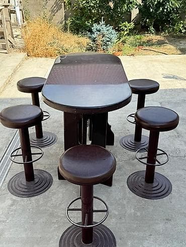 Qonaq otağı üçün, Açılmayan, Oval masa, 6 stul lalafo.az -da Qonaq otağı üçün, Açılmayan, Oval masa, 6 stul