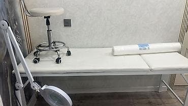 Kosmetoloji/massaj üçün tam dəst: - Masaj/kosmetoloji masa: metal