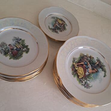 Boşqablar, rəng - Ağ, Farfor lalafo.az -da Boşqablar, rəng - Ağ, Farfor