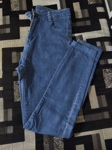 cins şalvarlar: Cins şalvar. tepteze kimidir, ikice defe geyilib defekti yoxdur — 1