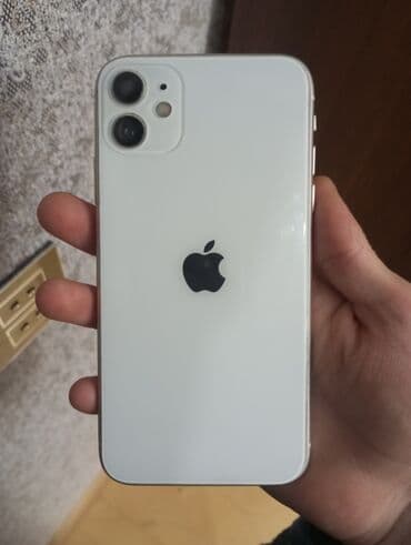 cat ekran: IPhone 11, 64 GB, Ağ, Zəmanət — 1