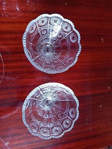 ev divar daslari: Məişət qabları dəsti - 2 ədəd dekorativ porselen oval boşqab: tünd — 8