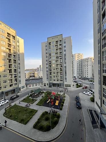 Yasamal, 3 otaqlı, Yeni tikili, m. İnşaatçılar, 75 kv. m — 1