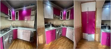 kukna mebeli: Turkan🌻kod 4732 Metbex mebeli olcusu bilinmir Qaz peci Aspirator — 1