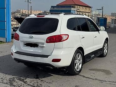 hyundai accent: Hyundai Santa Fe, ağ rəngli SUV Texniki və dizayn xüsusiyyətləri: - — 5