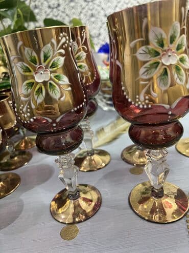 Qədəhlər, Xrustal