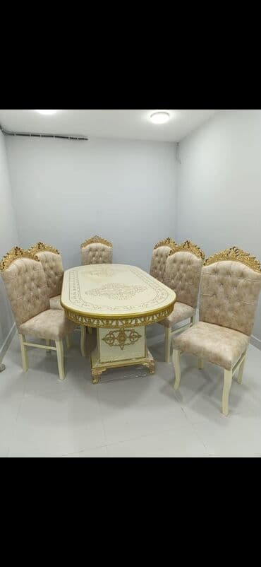 stol stul sumqayit: Qonaq otağı üçün, Yeni, Dördbucaq masa — 18