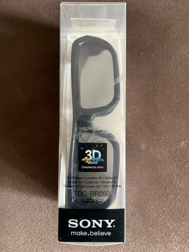 Xbox 360 & Xbox: 3D eynəklər. Təzə. Model: Sony TDG-BR250 — 2