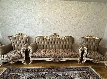 Klassik divan kreslo dəsti satılır 650₼. Ünvan Xırdalan. 9001 lalafo.az -da Klassik divan kreslo dəsti satılır 650₼. Ünvan Xırdalan. 9001