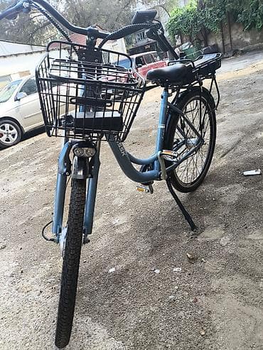 Şəhər tipli elektrik velosipedi - Rahat minmə üçün alçaq çərçivə