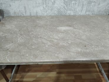 Стулья: Кухонный стол, Нераскладной, Мрамор, Прямоугольный стол — 2