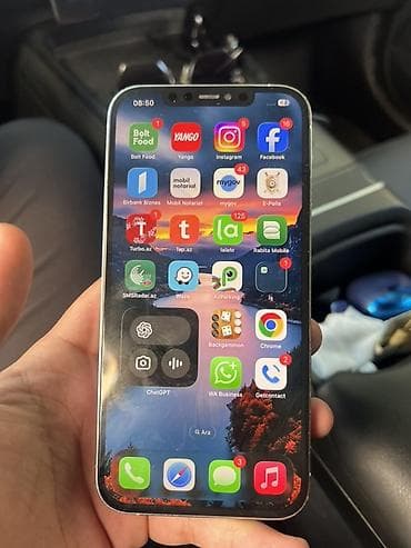 ucuz ipad mini 5: IPhone 12 Pro Max, 128 GB, Ağ, Simsiz şarj — 5