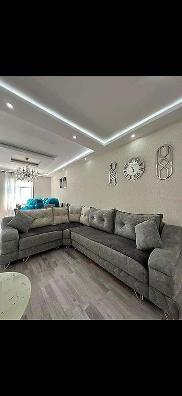tibbi mebel: Türkiyə istehsalı künc divan 799 Azn satılır. Açılır, bazası var. Ölçü — 1