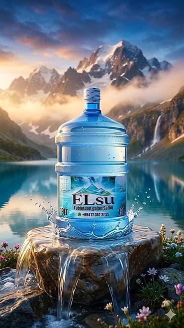 ELsu – 19 litrlik içməli su bidonu - Tərkib və mənbə: Dağların — 4