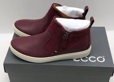 qiz ucun botlar: Ölçü: 35, rəng - Qırmızı, Yeni — 5