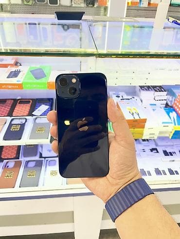 IPhone 13, 128 GB, Midnight, Simsiz şarj, Face ID