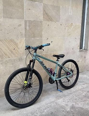 summa velosiped: SUMMA dağ velosipedi - Rəng: açıq yaşıl (mint) - Çərçivə: alüminium — 2