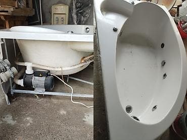 jakuzi hamam: Cakkuzi matorludu olcu 1.10*1.70
 80azn binə atciliq — 1