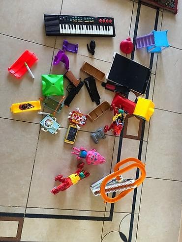 uşaq şəp şəp oyuncaqları: Uşaq oyuncaqları qarışıq set - Mini elektron klaviatura (oyuncaq — 2