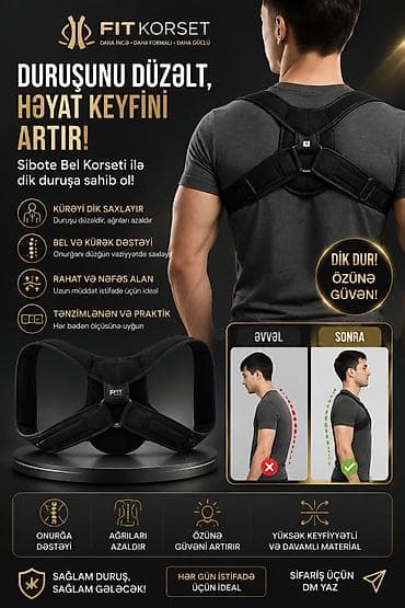cone korse: FIT KORSET – Duruşunu düzəlt, həyat keyfini artır! Sibote bel korseti — 1