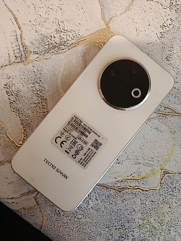 nar mifi: Tecno Spark 30C, 128 GB, rəng - Ağ, Qırıq — 5