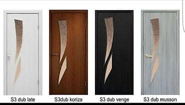 Yeni Otaq qapısı 90x205 sm Çərçivə ilə, Zəmanətli, Ödənişli quraşdırma, Pulsuz çatdırılma