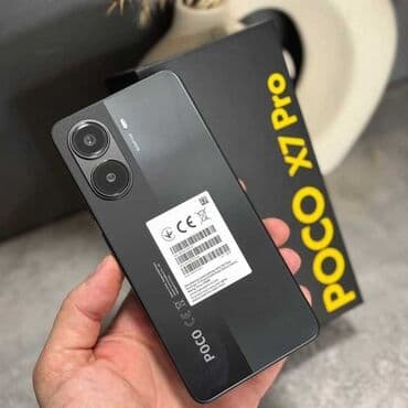 Poco X7 Pro, 512 GB, rəng - Qara, Barmaq izi, Face ID