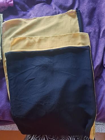 hicab geyim: Şərf/şal dəsti - Növ: 4 ədəd şərf/şal - Material: incə parça (yüngül — 7