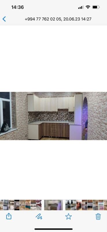 kuxna mebelleri ve qiymetleri: Sifarişlə mətbəx dəsti, MDF, Kredit var, Pulsuz çatdırılma, Rayonlara çatdırılma — 2