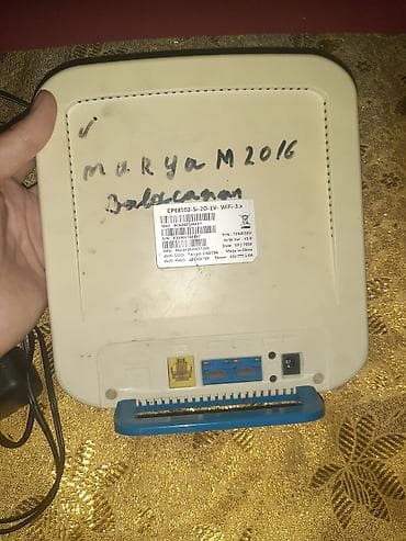 tv box s: Istifadə olunub. Sazz CPE8102 (WiFi 3.x) stasionar modem/router - — 4