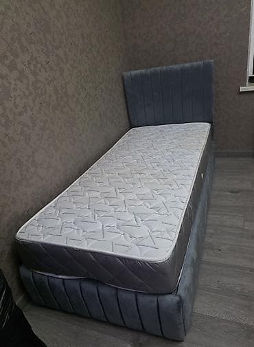 step deke: Təknəfərlik çarpayı, Bazalı, Matras ilə, Siyirməsiz — 1