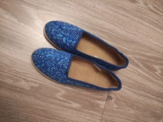 Qaşıqlar: Tuflilər, Ölçü: 37.5, rəng - Göy, Yeni — 3