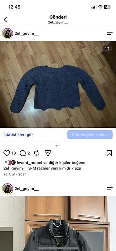 Xidmətlər: Məhsullar: 1) Uşaq dəbli kostyum dəsti - Ölçü: 6–9 ay - Tərkib — 8