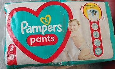 Pampers Pants uşaq bezləri - Model: Pampers Pants - Ölçü: 3 (6–11 kq)