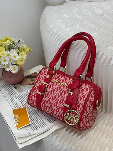 Çantalar: Michael Kors monoqramlı mini barrel çanta – gündəlik və şık istifadə — 8