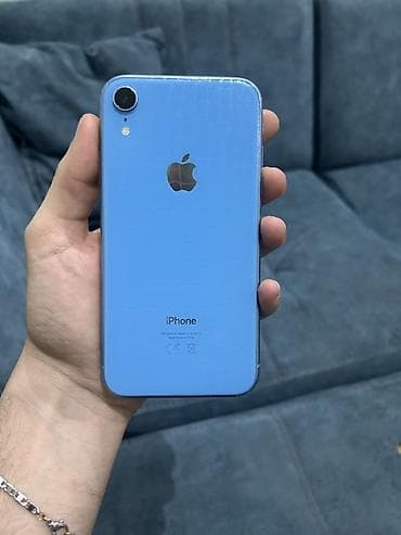 IPhone Xr, 128 GB, Göy, Face ID