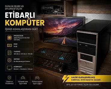 * Prosessor: AMD Phenom™ II X2 550 @ 3.10 GHz * Operativ yaddaş (RAM) lalafo.az -da * Prosessor: AMD Phenom™ II X2 550 @ 3.10 GHz * Operativ yaddaş (RAM)