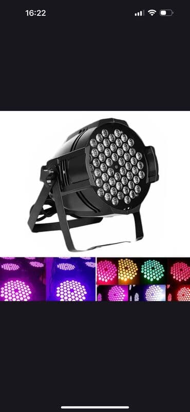 Gözəllik və estetika avadanlığı: Disko isiqlarin icaresi Butun nov sehne ad gunleri restoranlar ucun — 6