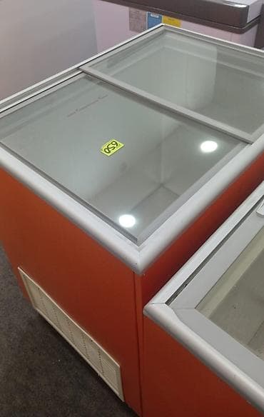 dondurma xaladelnik: Sürgülü şüşə qapaqlı dondurucu/vitrin - Mağaza, market və kafe üçün — 1